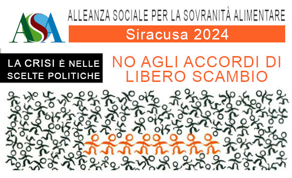 L’Alleanza invita ad un incontro per preparare evento nei giorni del G7agricoltura.